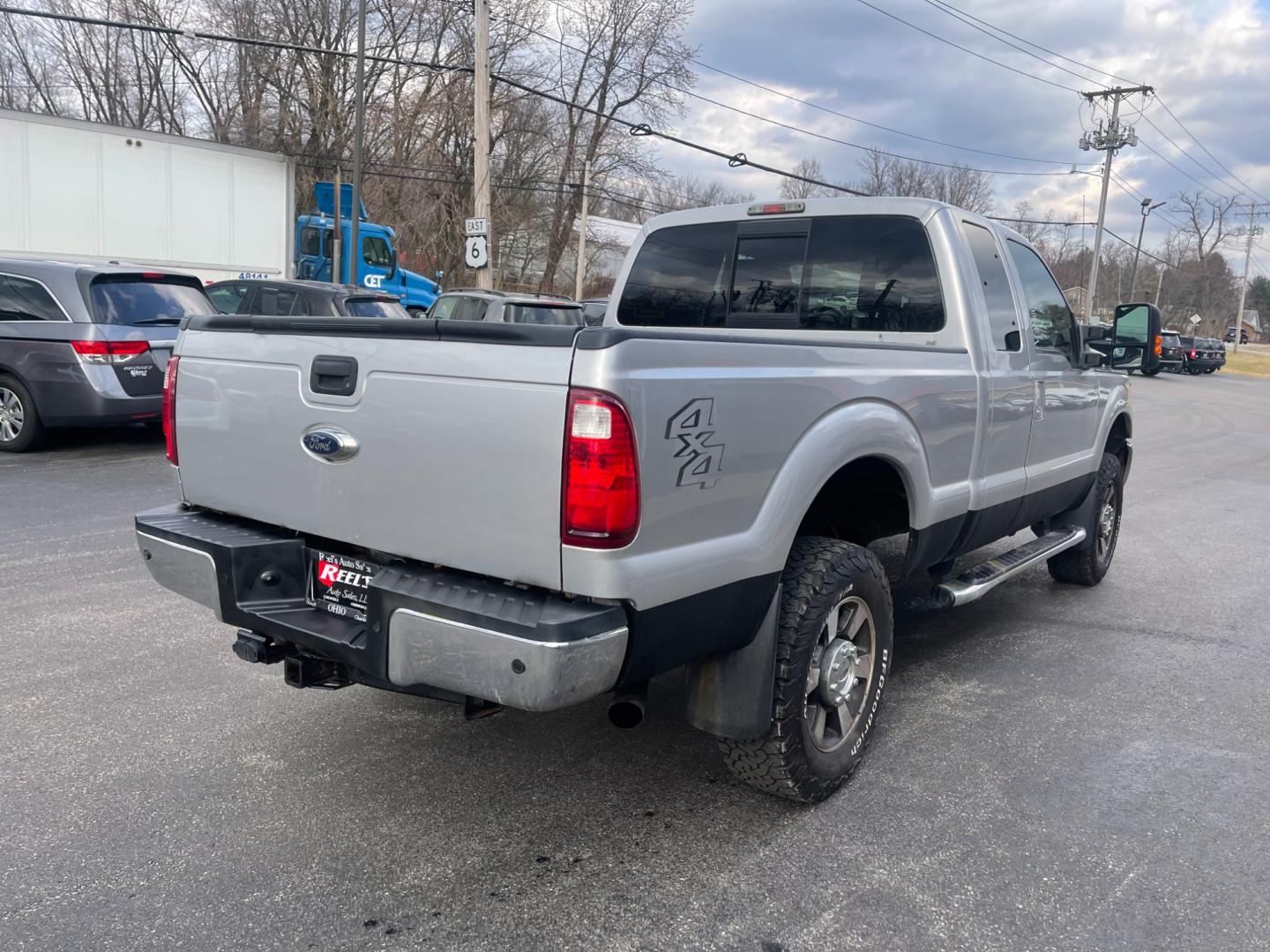 2015 Silver /Black Ford F-250 SD Lariat SuperCab 6.5ft. Bed 4WD (1FT7X2B61FE) with an 6.2L V8 OHV 16V engine, 6-Speed Automatic transmission, located at 547 E. Main St., Orwell, OH, 44076, (440) 437-5893, 41.535435, -80.847855 - Photo#7